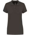 KB255 K255 Kariban Ladies Short Sleeve Piqué Polo Shirt Dark Grey colour image